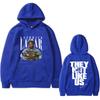 Rapper Kendrick Lamar They Not Like Us Felpa Uomo Donna Hip Hop Oversize Felpe Vintage Moda Uomo Felpe Musica Pop