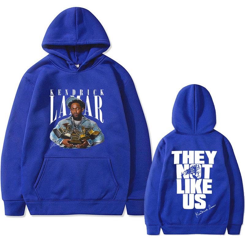 Rapper Kendrick Lamar They Not Like Us Felpa Uomo Donna Hip Hop Oversize Felpe Vintage Moda Uomo Felpe Musica Pop