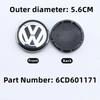 56/58/60/65/66/70/76MM 4pcs Car Emblem Wheel Center Caps Hub Cover Accessories for VOLKSWAGEN GTI Jetta Tiguan Golf POLO Passat