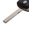 433MHz 2-knappars byte av fjärrkontroll till bil med Chip Fob-sändare Clicker Alarm Passar för Peugeot 2004-2008 Key