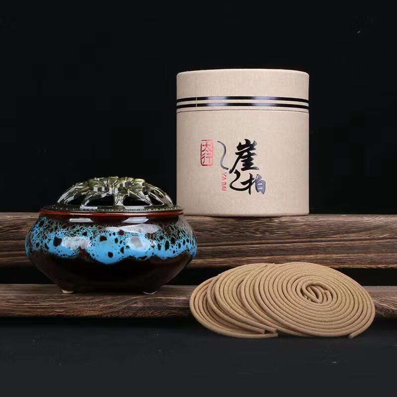 JINGRUIXIANG Sandalwood & Mugwort Coil Incense