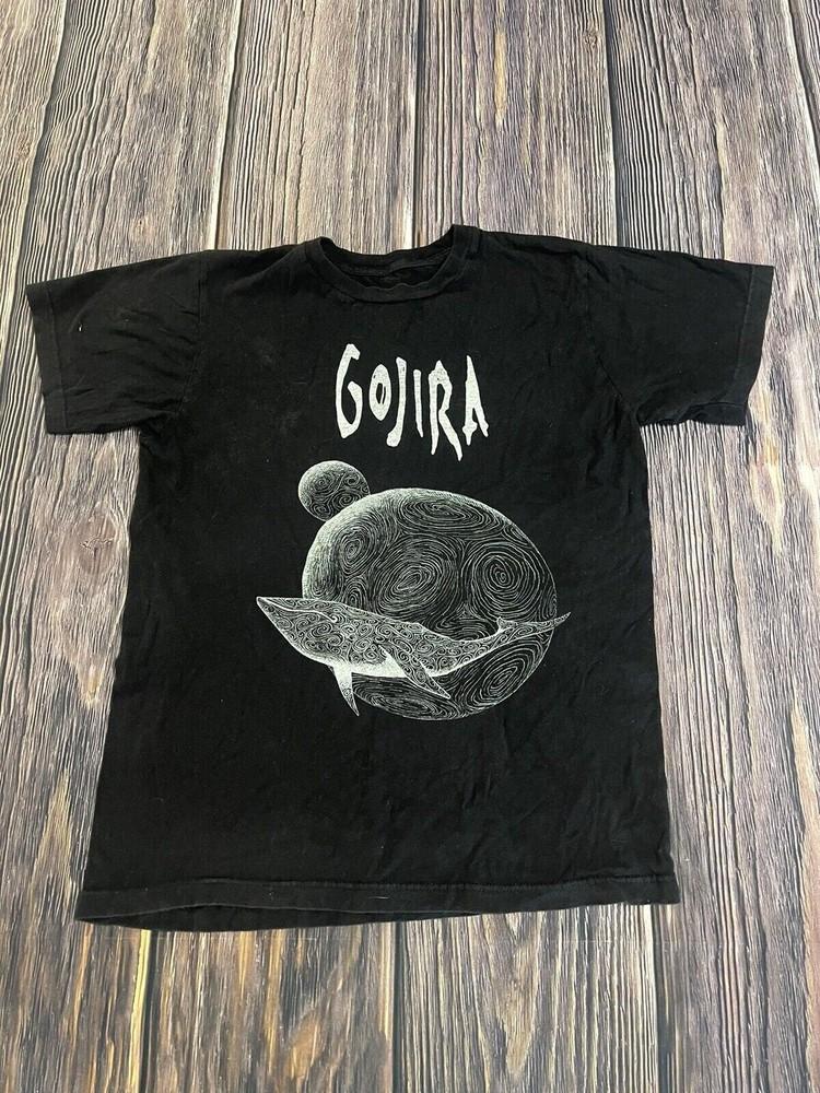 

Вінтажний Футболка гурту Gojira З Марса на Сіріус Класичний Чорний Унісекс S-5XL ND738 Унісекс Футболка L