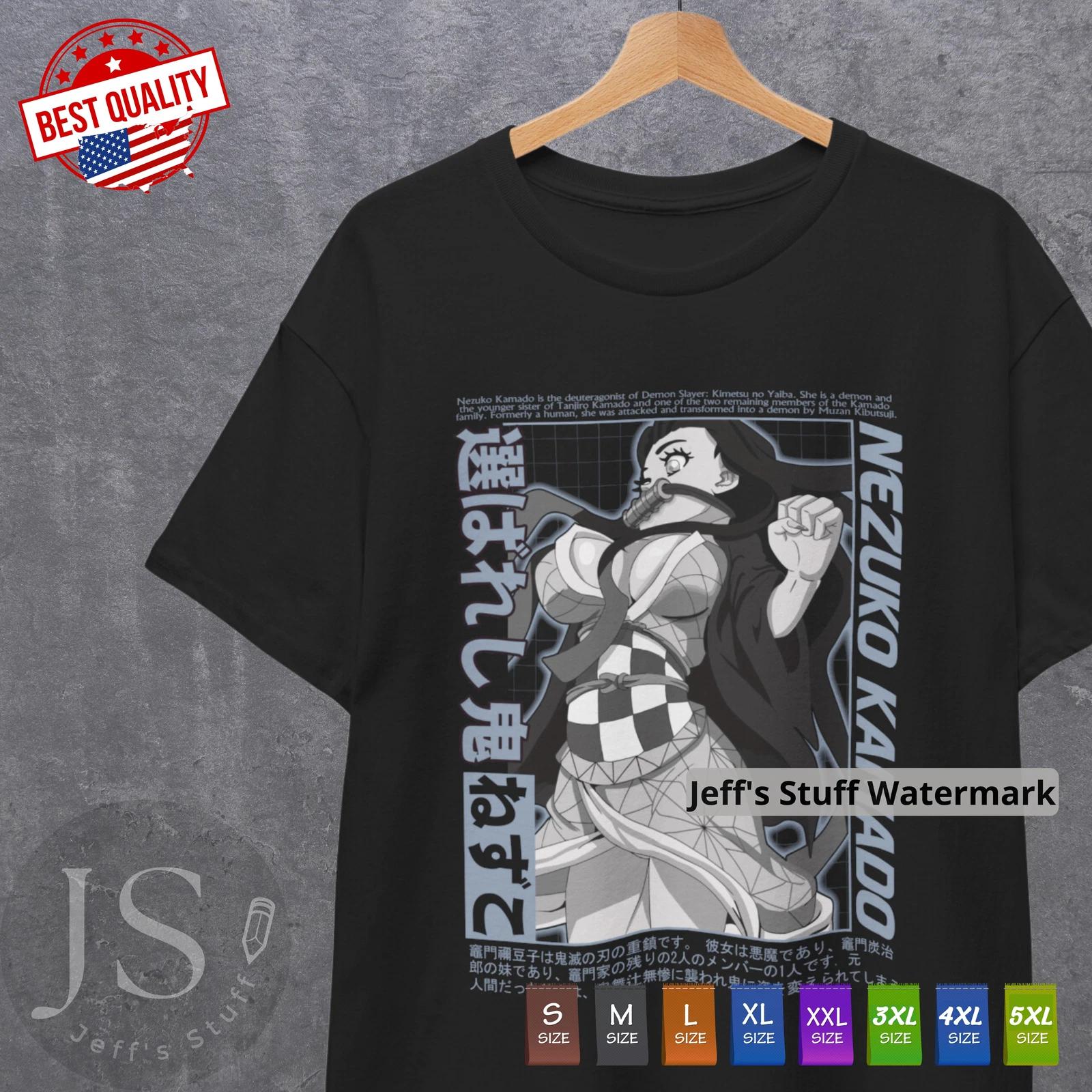 

Waifu Nezuko T Shirt Demon Slayer Sugoi Anime Manga Japanese Tee Gift Geek 3XL