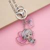 17Pcs Anime Figures Bungo Stray Dogs Acrylic Car Keychain Cute Backpack Pendant Bag Charms Accessories Decoration Holiday Gifts
