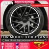 4PCS HubCap for Tesla Model 3 Highland 2025 18 Inch Performance Wheel Cap Replacement Automobile Full Rim Cover Accessories 2024