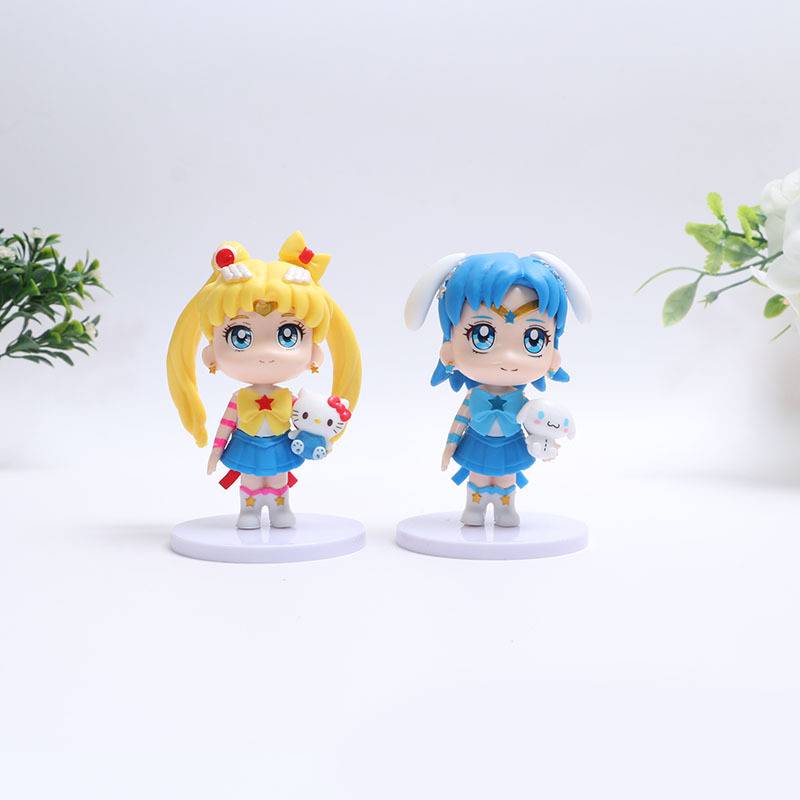 Action Figure Model Doll Cute Cartoon Desktop Decoration Ornament