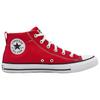 Converse Chuck Taylor Stagionali Comode Versatili Mid-Top Scarpe in Tela Unisex Sneakers Rosse A16694C