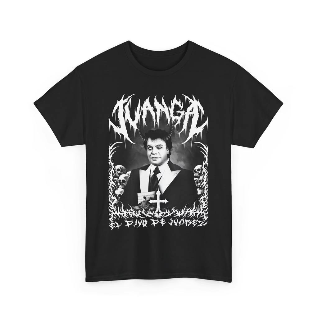 T-Shirt Vintage Uomo Donna con Stampa Grafica di Juan Gabriel Moda Harajuku Comoda Girocollo Manica Corta Abbigliamento Casual
