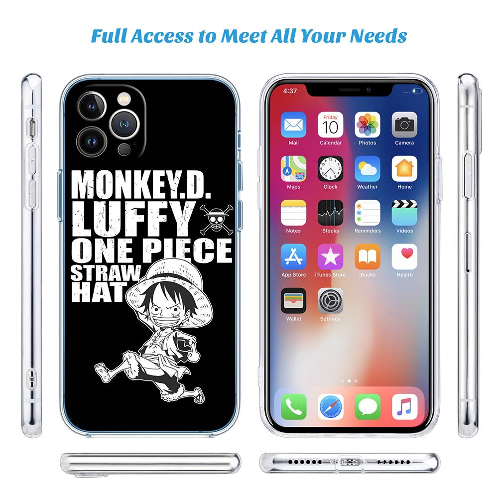 One Piece Anime Phone Case for Motorola Moto G10 G20 G30 G31 G32 G34 G35 G41 G42 G50 G51 G52 G55 G60 G60S G62 G71 G72 G75