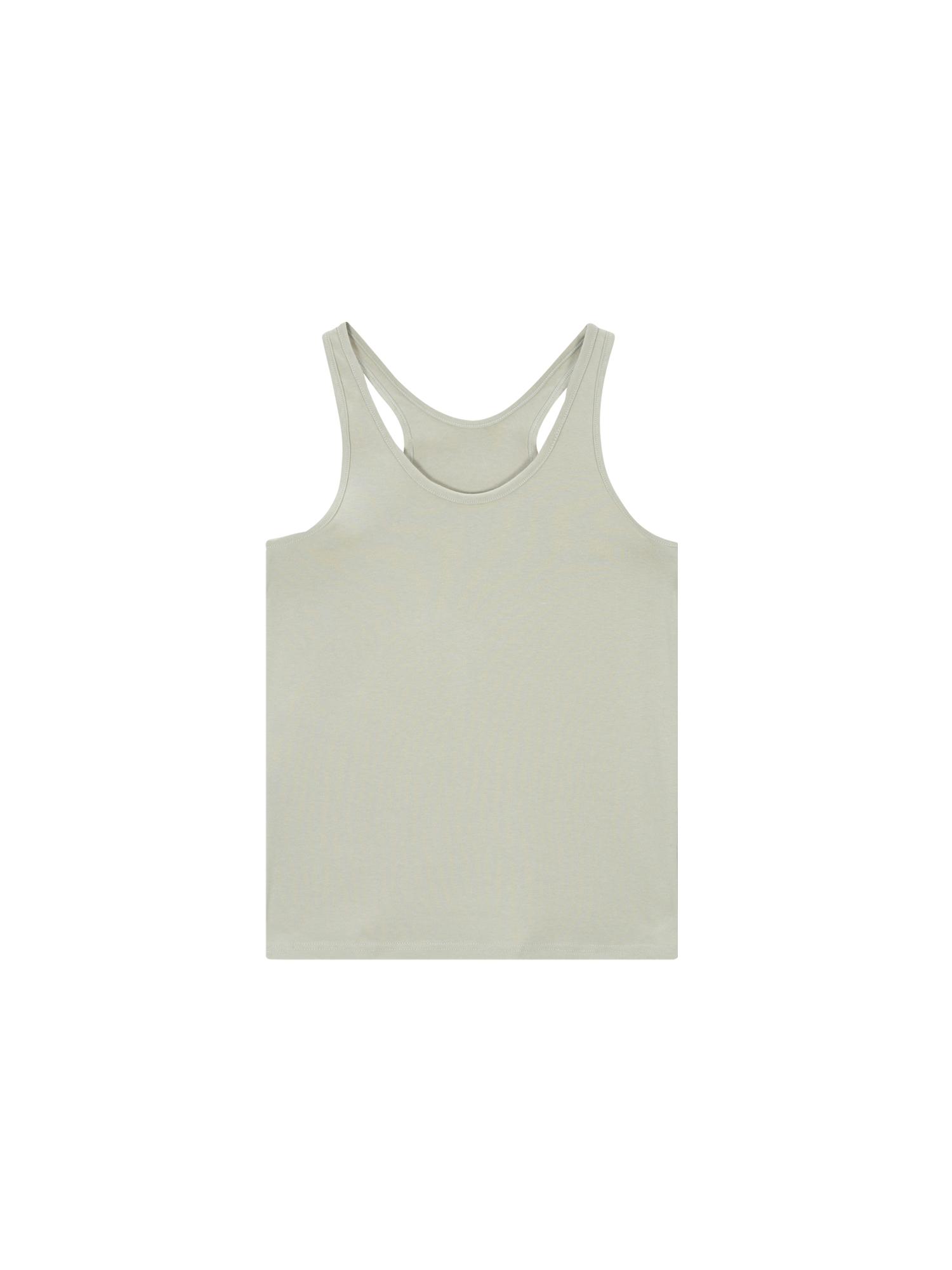 Salad Basket Deep Back Basic Tank - Olive Free