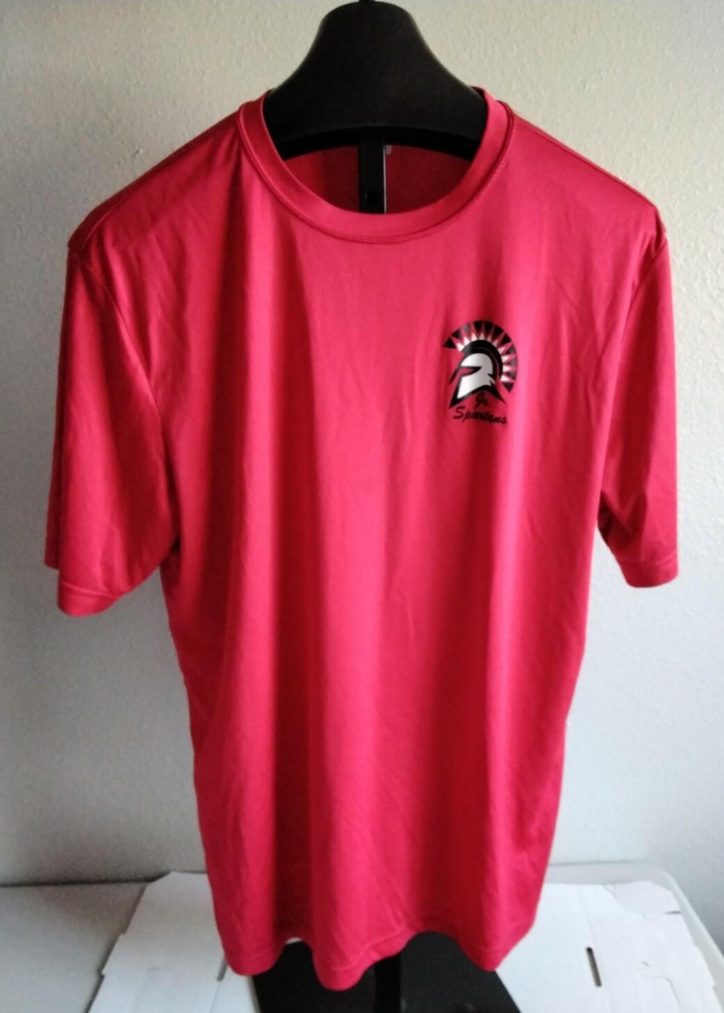Nice Red Jr Spartans Size XL Sport Tek Jersey Tee Shirt S