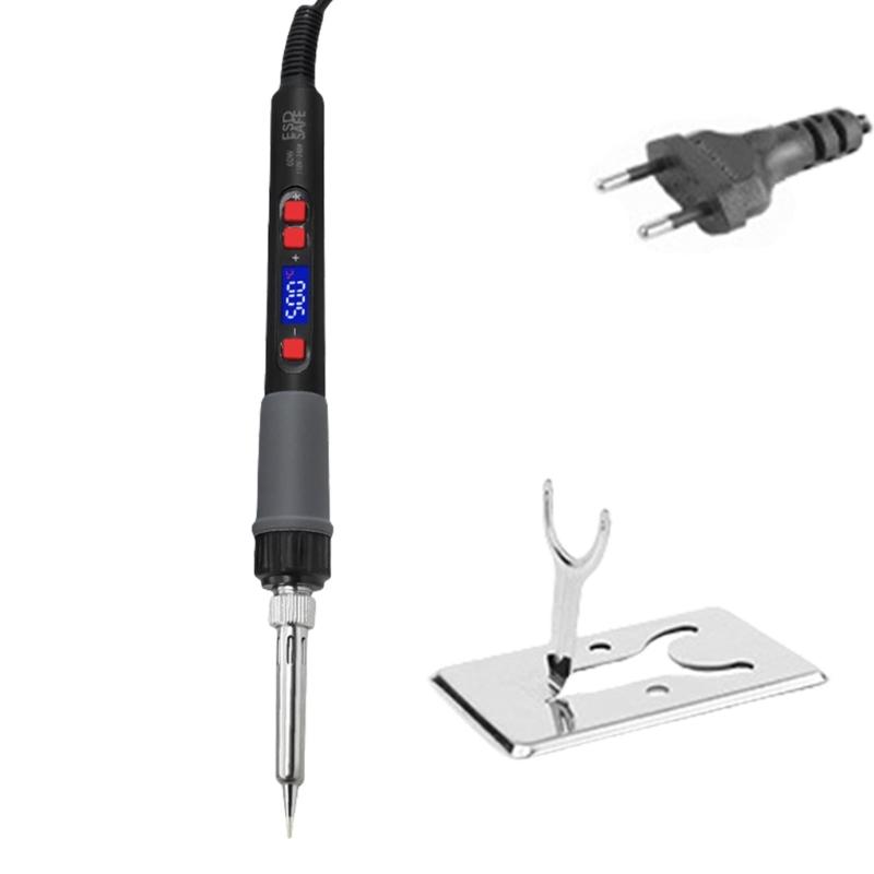 Electric Soldering Iron Welding Tool Ceramic Heater Welding Solder Rework Station Repair Heat Pencil Portable Soldering