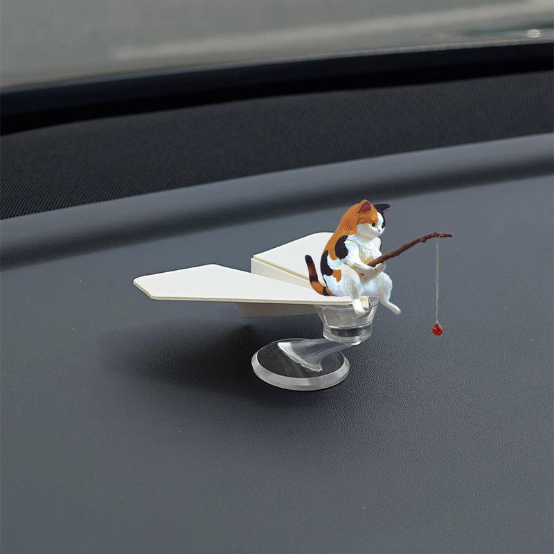 

Креативное украшение для автомобиля в виде бумажного самолетика 2025 года: Маленький исцеляющий декор для салона автомобиля на консоль