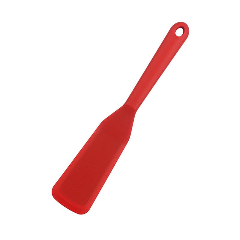 1/2pcs Thin Silicone Spatula Turner Egg Crepe Pancake Spatula Nonstick Heat Resistant Cooking Spatula for Omelet Burgers Pizza