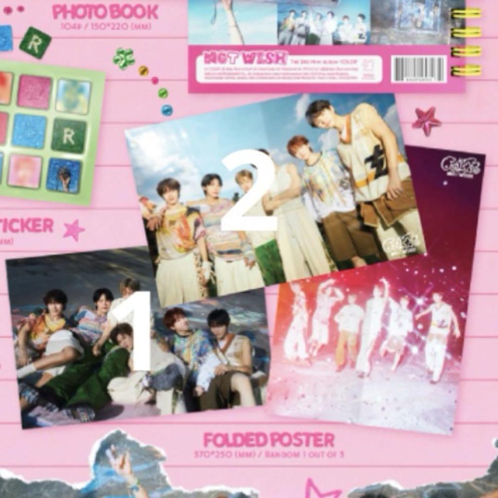[USED] NCT WISH Color Photobookver First Limited Edition Yuushi