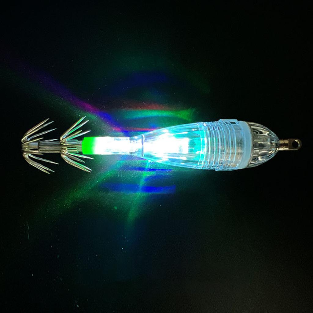 Night Fishing Lures Length Squid Shrimp Hook Light Squid Hook Jigs Octopus Hook Artificial Jigs Squid Shrimp Hard Baits