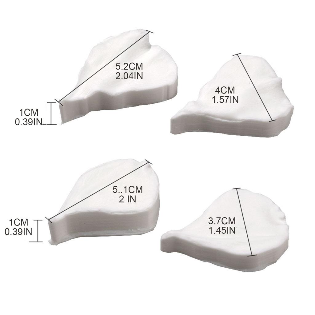 Set mit 4 Fondantformen, Kuchendekorationswerkzeug, Schokoladenformen, Süßigkeitenform, Ballonblumen-Blütenblatt-förmiges Silikonmaterial