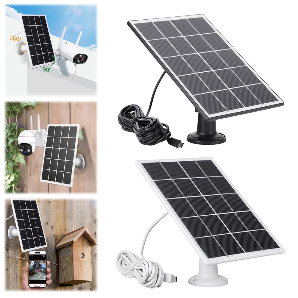 3.3W Solar Panel with 360 Degree Adjustable Mounting Outdoor Solar Cells Charger Solar Panel Charger for Arlo/Ring/Eufy/Blink