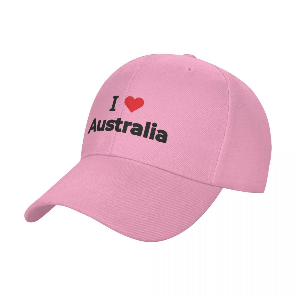 I love Australia Baseball Cap foam party Hat Icon Snapback Cap Women Beach Fashion Mens