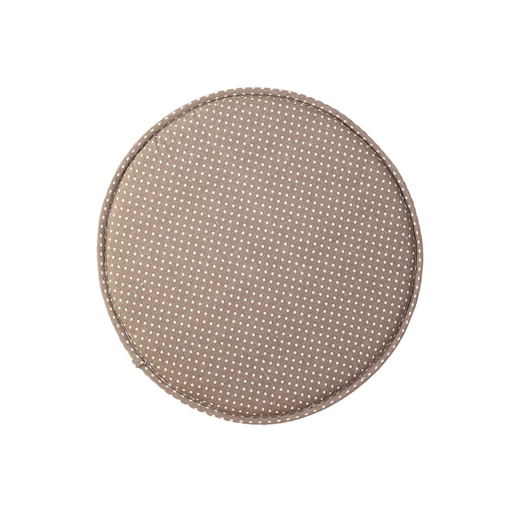 12.9 inch Seat Cushion With Straps Cotton Chair Pad Thickness Stool Mat Soft Breathable Children Living Room Office