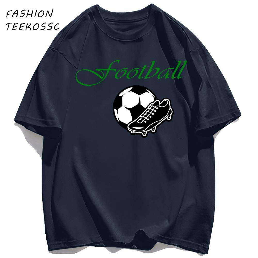 Football Is A Very Healthy Sport TShirt Men Summer AllMatch TShirts ONeck Casual Short Sleeve Hip Hop Cotton Streetwear