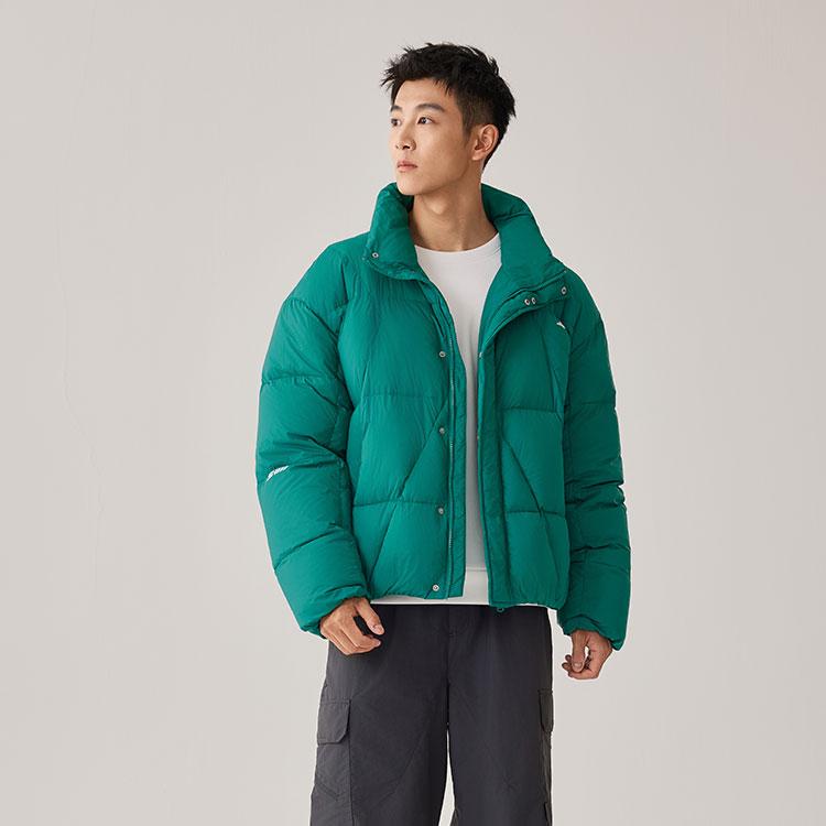 Skechers Windproof Waterproof Oil Stain Resistant Warm Lock Temperature Cold Resistant Wear Resistant Sports Casual Short Down Jacket P425U031-056Q