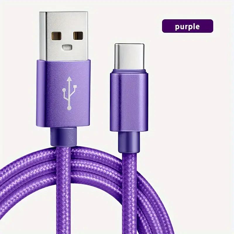 2M Long Fast Charging USB Type C Cable for Samsung, Redmi, and OnePlus - High-Speed Data Transfer and Durable Design