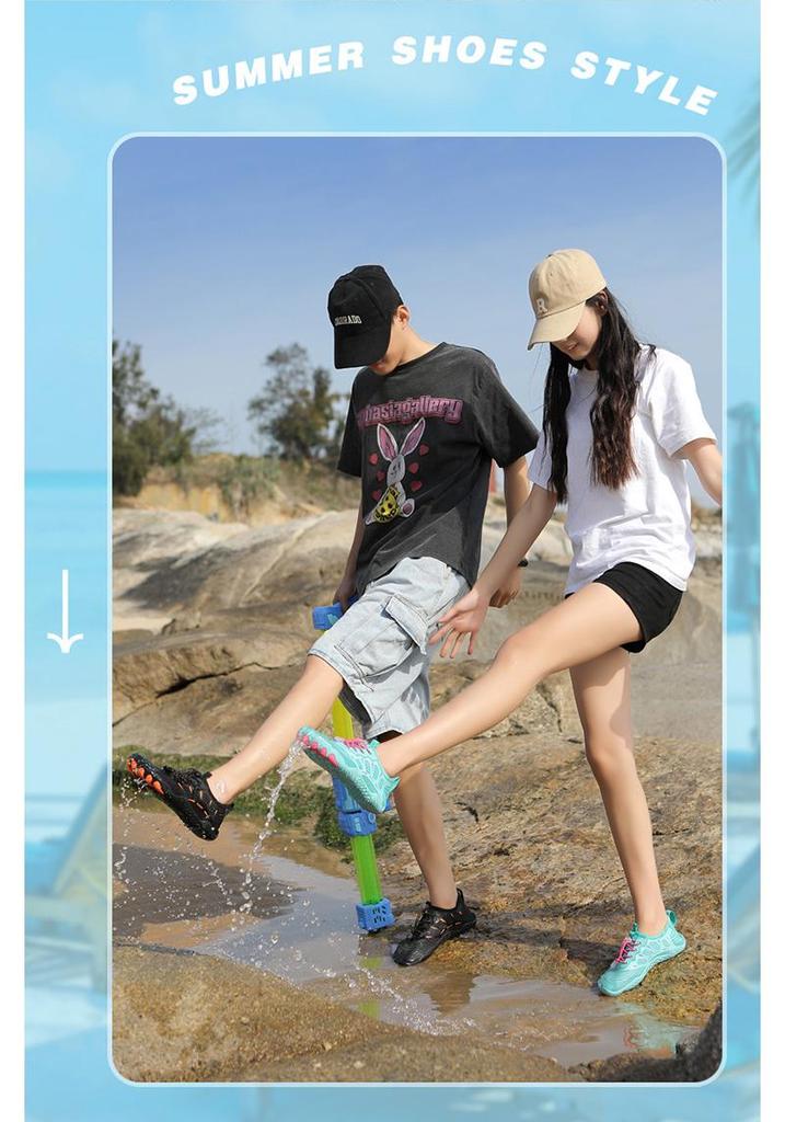 Unisex Quick-Dry Water Shoes: Canyoning, Wading, Barefoot, Diving, Beach & Cycling Footwear