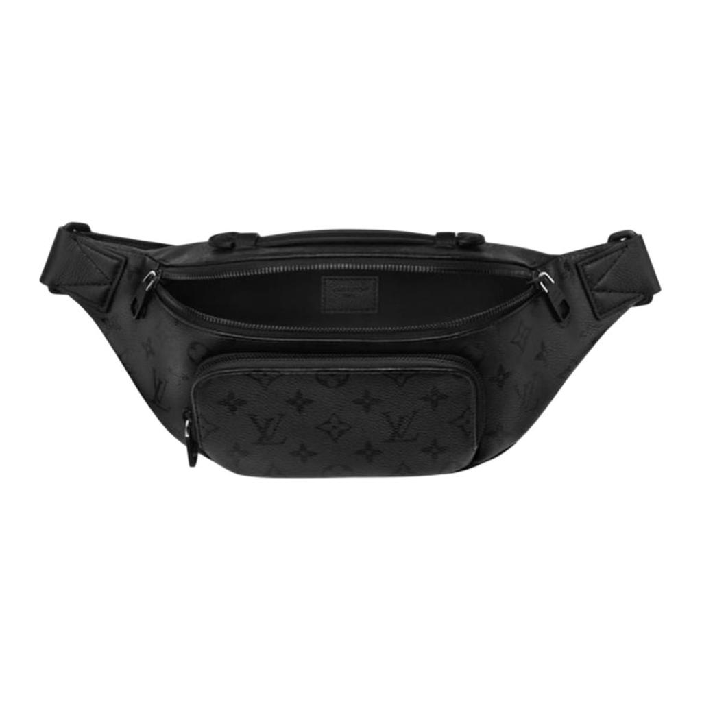 LOUIS VUITTON RUSH Monogram Midnight Coated Canvas Fanny Pack Men's Black M26763