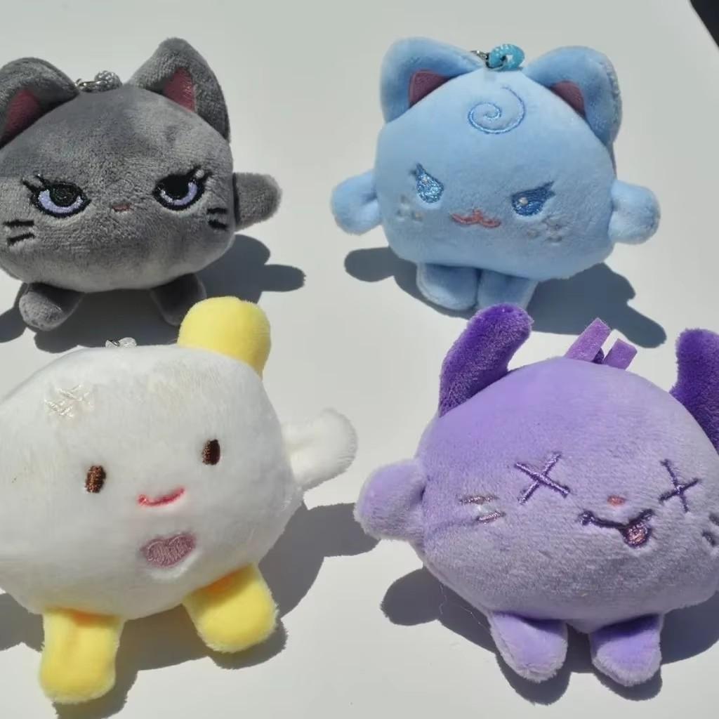 

4 шт./набор 10 см FANLIGHT куклы мягкие игрушки плюшевые игрушки Карина Жизель Зимние NINGNING плюшевые игрушки 4pcs one set