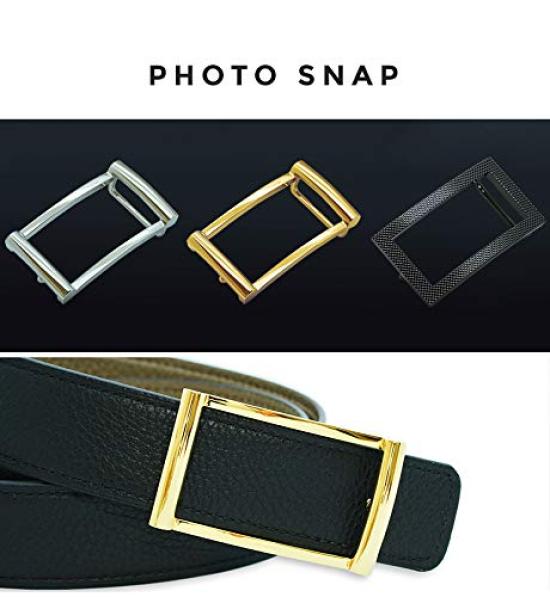 FBM P1 30 Gold Buckle Only for Belt Width Top Buckle for Brass [Giorgio Stamella] 3cm, Arche, Men's, 100%