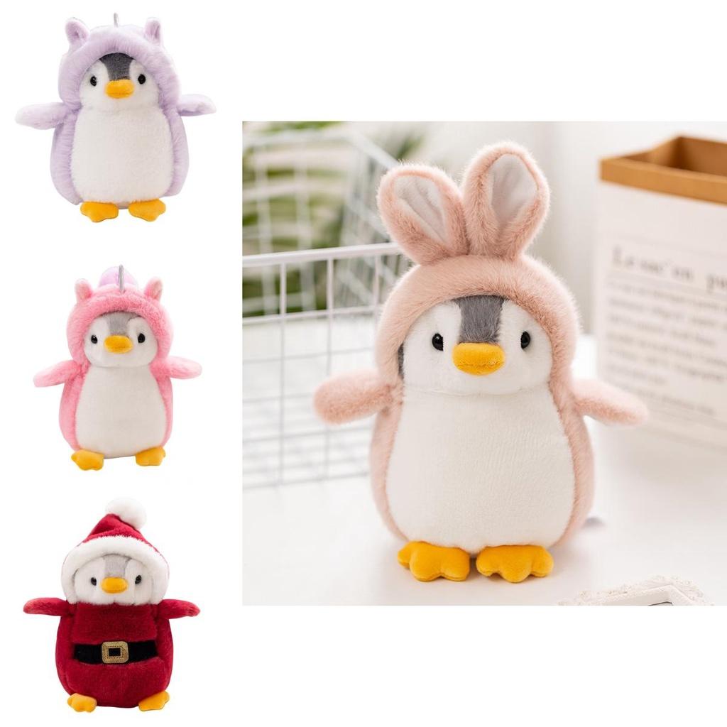 Cute And Soft Stuffed Penguin Toy For Dressing Up Perfect Gift For Business Occasions New Cross-border Product Characters)