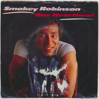 7inch Record SMOKEY ROBINSON  One Heartbeat 1897 MOTOWN 1987 Canada SoulFunk Used