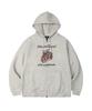 Phyps Motorcycle Motorsport Fireblade Hoodie Zip-Up Oatmeal