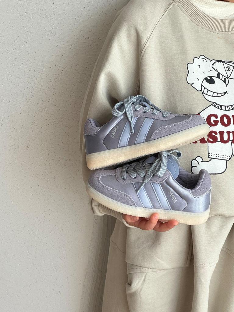 Kids' Korean Style Lightweight German Training Shoes – Spring 2025 New Arrivals, Unisex Low-Top Soft Sports Shoes.