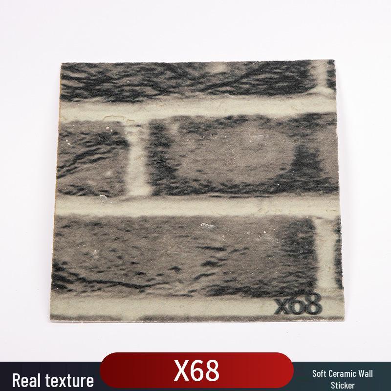 Weiche Keramik Flexible Travertin 3D Wandaufkleber, Biegsame PU Stein Haut für Außenwände
