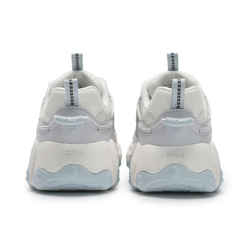 Fila FLUID 6 Low Top Casual City Commuting Running Shoes Women's White Silver F12W522111FSS