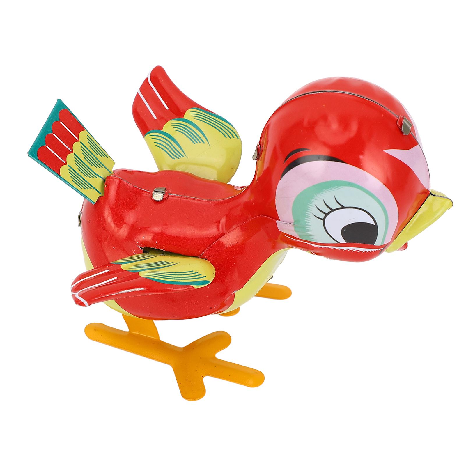 

Ретро-прыгающая утка заводная игрушка интересная старинная заводная игрушка в виде животного украшение для домашнего бара