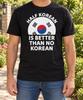 Half Korean Shirt, South Korea Flag Tee, Playful Mixed Heritage Gift, Family Roots Pride, Cultural Identity Graphic, Ancestry Reunion Outfit