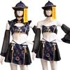Clearstone SugarWhip Women's Halloween Battle Jiangshi Cosplay Costume, Navy