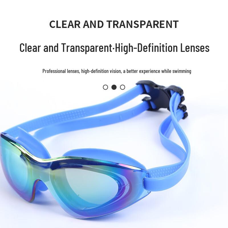 WEZHO Adult High-Definition Anti-Fog Swimming Goggles