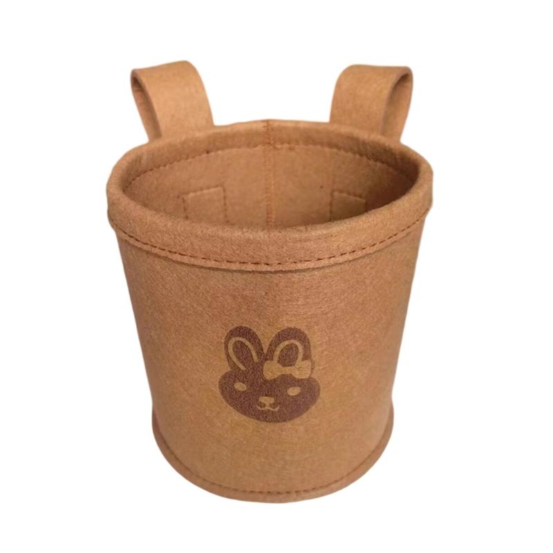 

Removable Kids Bicycles Basket Felted Bike Front Handlebars Storage Basket for Kids Bicycles 1