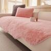 Winter Plush Special-Shaped Sofa Cushion  New Autumn And Winter Straight One-Piece Non-Slip Sofa Seat Cushion Cover Cloth