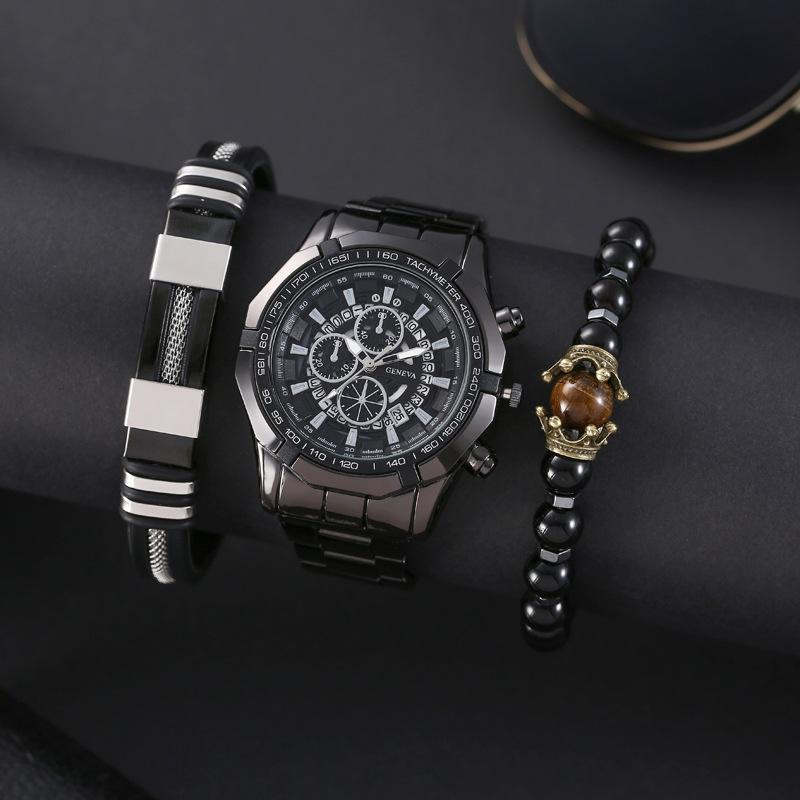 Men+twist+watch+New Watch Men's Business Calendar Men's Watch Three Eyes Six Needle Decorative Quartz Watch