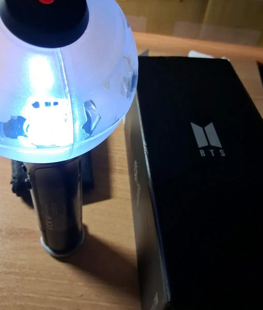 BTS Bangtan Cheer Stick Amibal 3 + Photocard Unopened Full Set Used