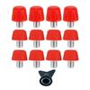 Football Boot Spikes 12pcs Football Shoe Stud Replacement Soccer Boot Cleats Football Shoes Accessories