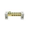 Now: "High-Current Double-Row Brass Terminal with Copper Busbar for Zero Ground Connection"