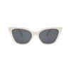 Miu Miu Logo Series Cool Holiday Travel Butterfly Sunglasses Women sunglasses White SMU02Z-142-5S0