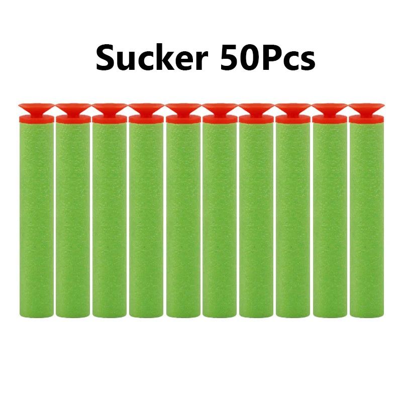 EVA Soft Round Suction Head Refill Darts Bullets for Nerf Gun Kids Toy Guns Accessories Bullets for Nerf Series Blasters Xmas