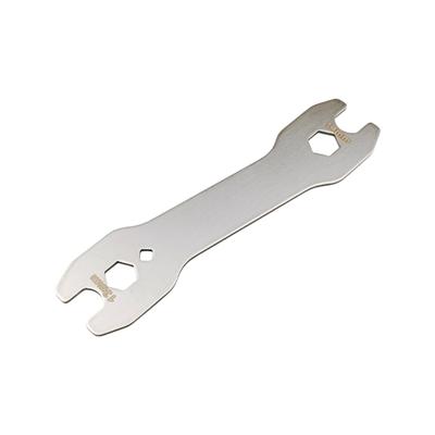 Clé à cône de moyeu de vélo Acier inoxydable Clé de moyeu de vélo Outil de réparation Pour des réparations de vélo efficaces Facile à utiliser